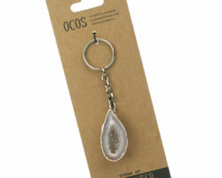 Stone Ocos Key chain on a card