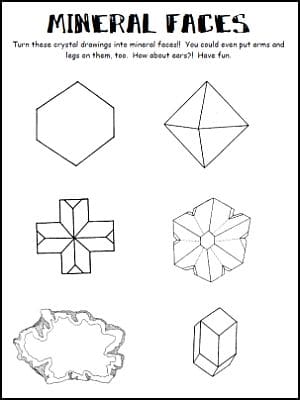 rock cycle coloring pages