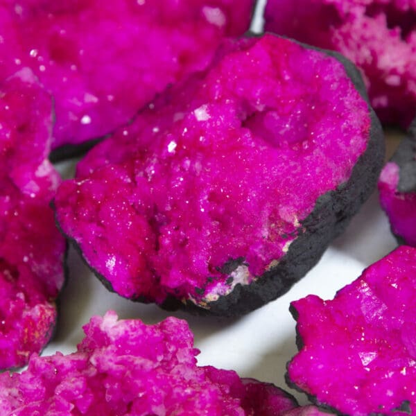 Assorted Medium Pink Geode (Individual Piece)