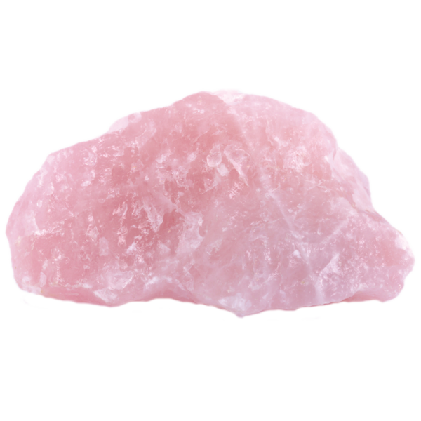 rose quartz in rock