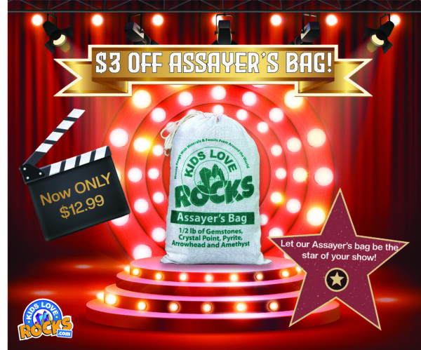 3 DOLLARS OFF ASSAYER BAG