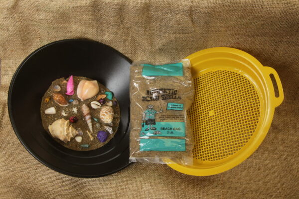Teal Bag Seal shells kit with sifter