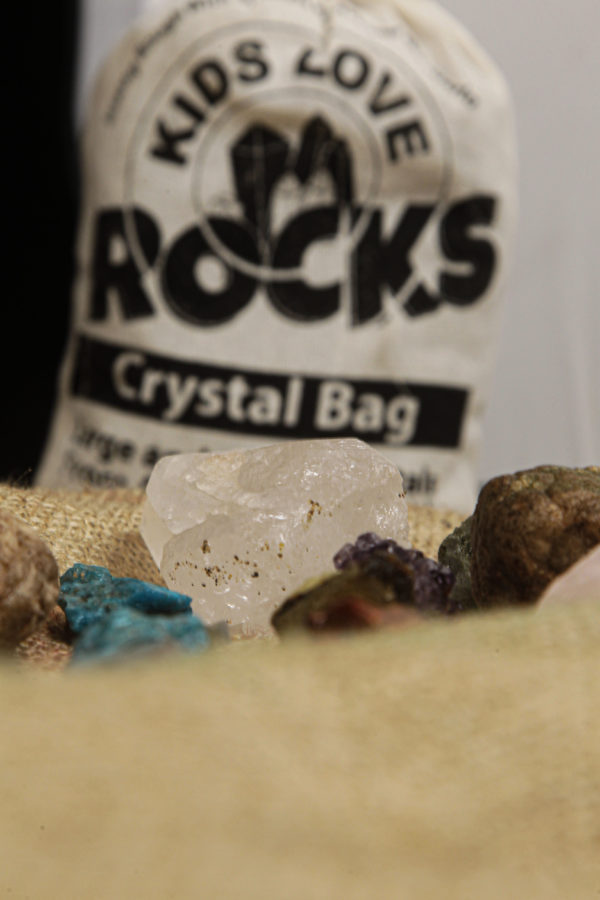 large crystals from our Kids Love Rocks crystal bag
