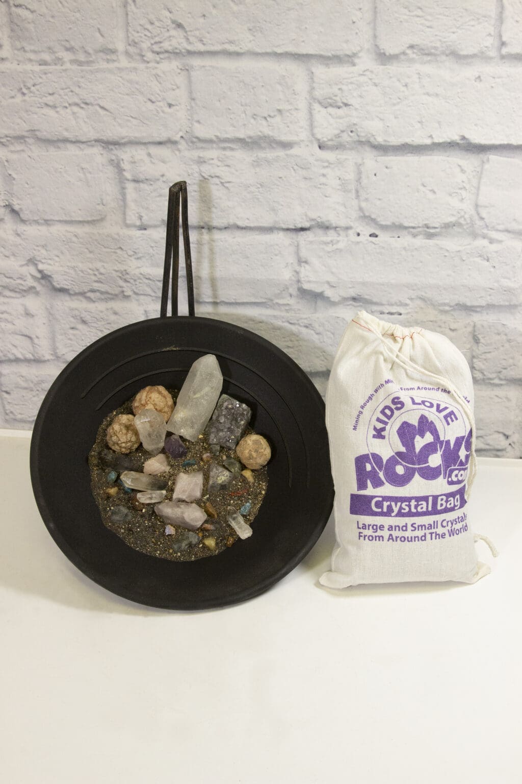 mining bag crystals