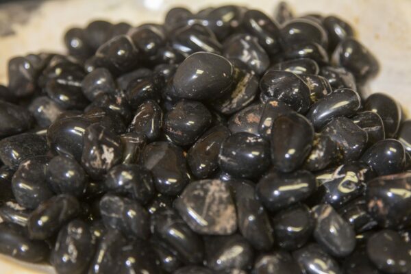 Pile of Tumbled Obsidian Apache Tears