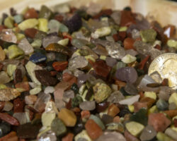 Natural Assorted Tumbled Stone Chips, 1/2lb