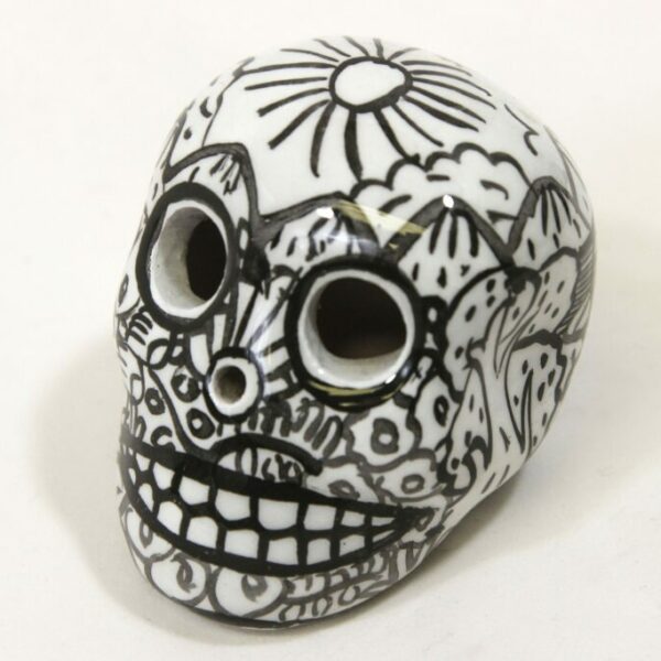 Day of the Dead Sugar Skull 2" Hand Painted