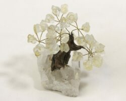 Small Crystal Gemstone Tree with Crystal Base