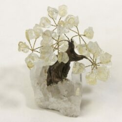 Small Crystal Gemstone Tree with Crystal Base
