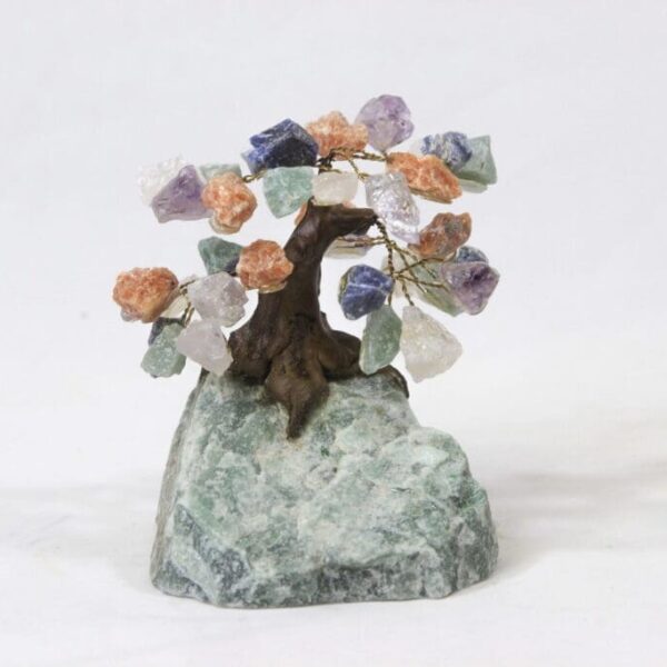 Small Mixed Gemstone Tree with Aventurine base