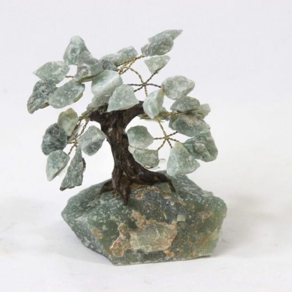 Small Aventurine Gemstone Tree with Aventurine Base