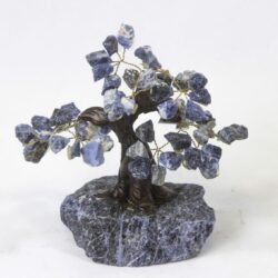 Medium Sodalite Gemstone Tree with a Sodalite Base