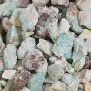 Amazonite rough gemstone 1/2lbs
