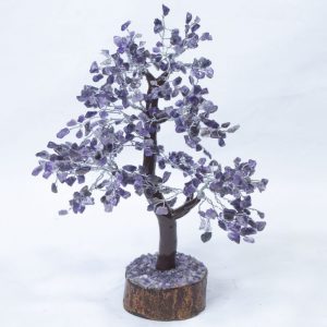 Amethyst Tree with Wood Base 500 Chips