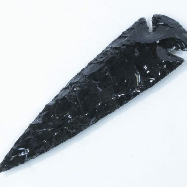 Black Obsidian Arrowhead 7" (One Arrow)