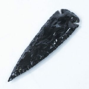 Black Obsidian Arrowhead 6" (One Arrow)