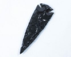 Black Obsidian Arrowhead 5 inches