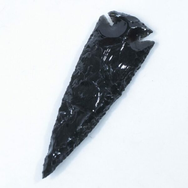 Black Obsidian Arrowhead 5" (One Arrow)