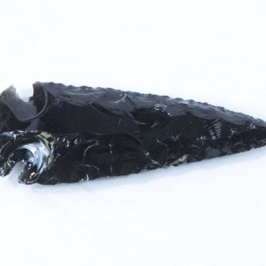 Black Obsidian Arrowhead 4"
