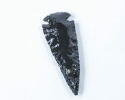 Black Obsidian Arrowhead 4 inches