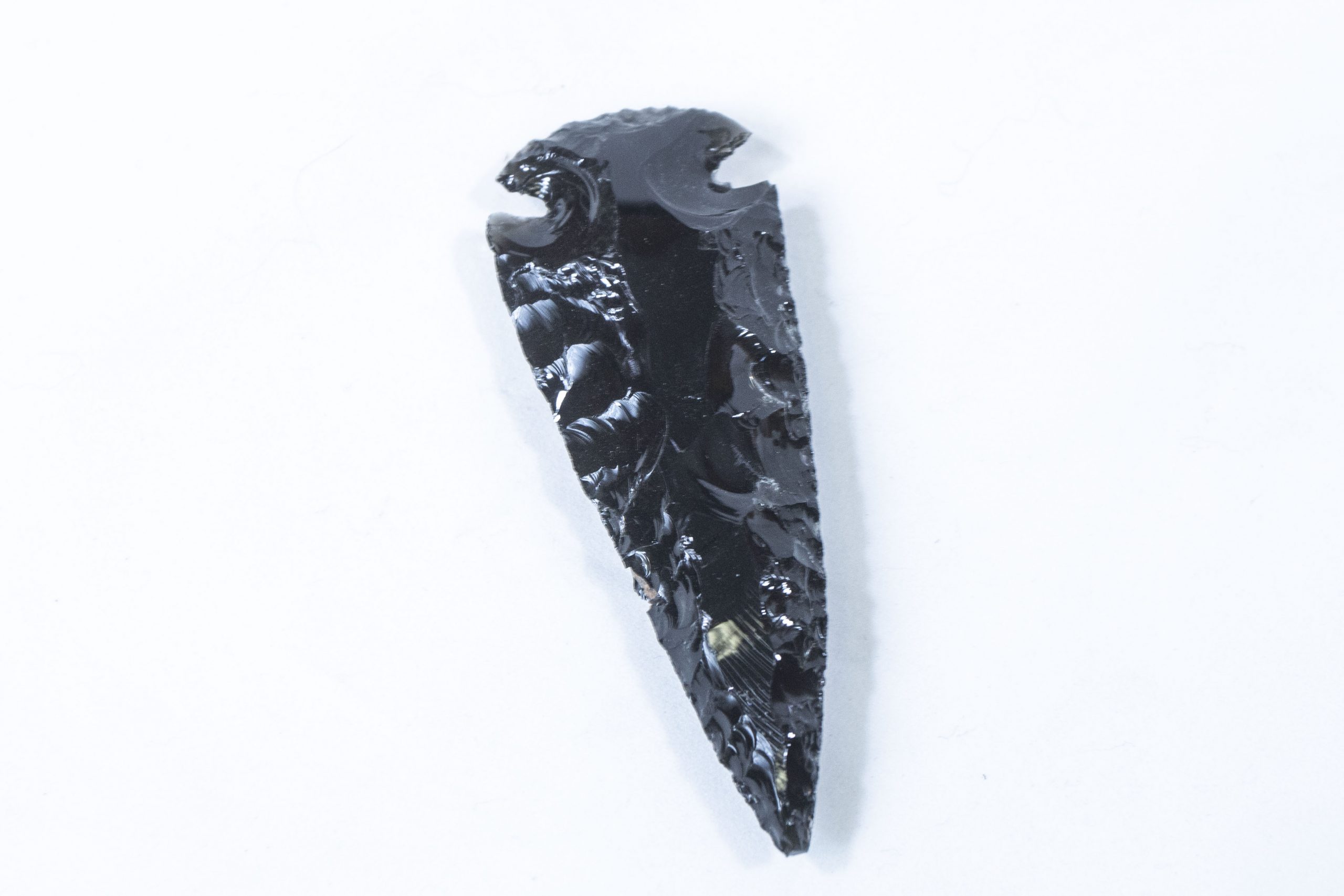 Black Obsidian Arrowhead 4 inches