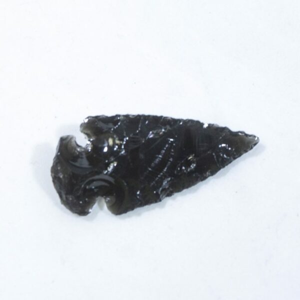 Black Obsidian Arrowheads 2" 5 Pack