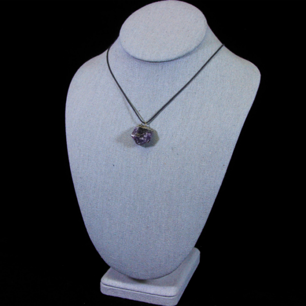 Amethyst Cluster Pendant Necklace