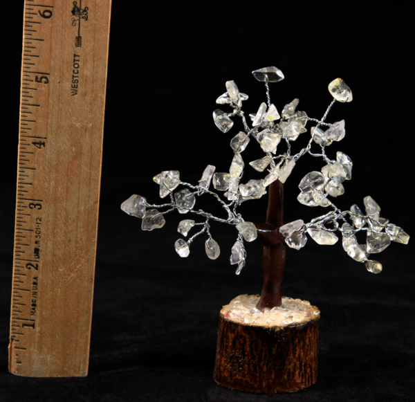60 Chip Crystal Gemstone Tree with ruler