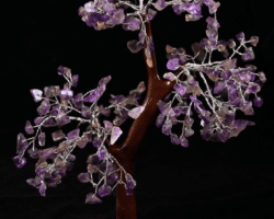 300 Chip Amethyst Gemstone Tree