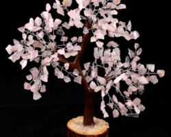 300 Rose Quartz Chip Tree