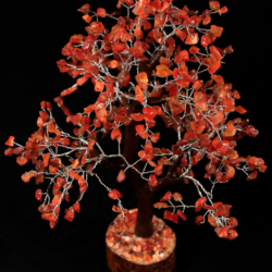 500 Chip Red Carnelian Tree
