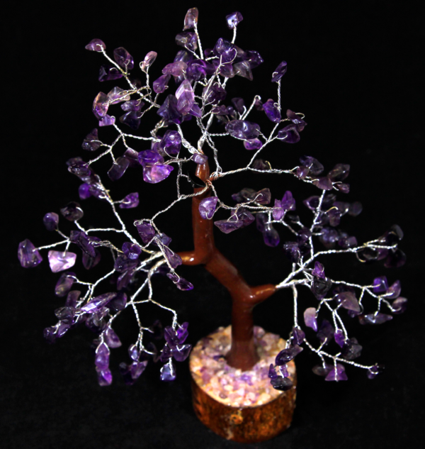 160 Amethyst Chip Tree top view