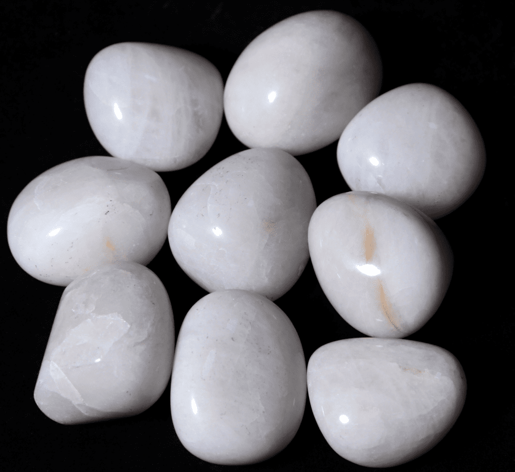 雑誌で紹介された STRONG MILON AGATE)【18号】 (WHITE リング