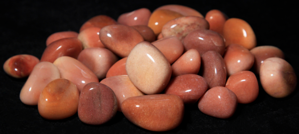 Pile of Small Tumbled Pink Aventurine