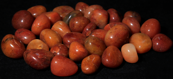 Pile of Small Tumbled Red Aventurine