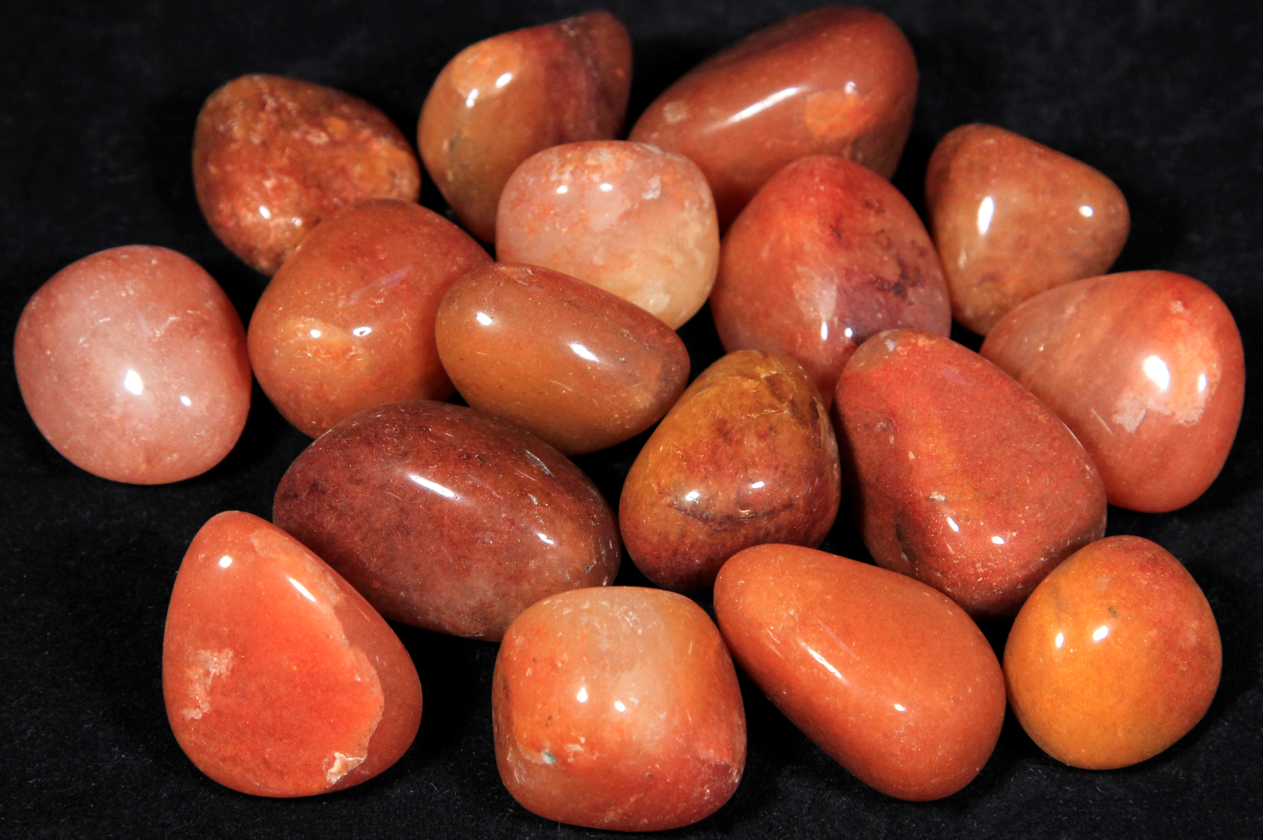 6pc 12x9mm Red Aventurine Carved Leaf Beads