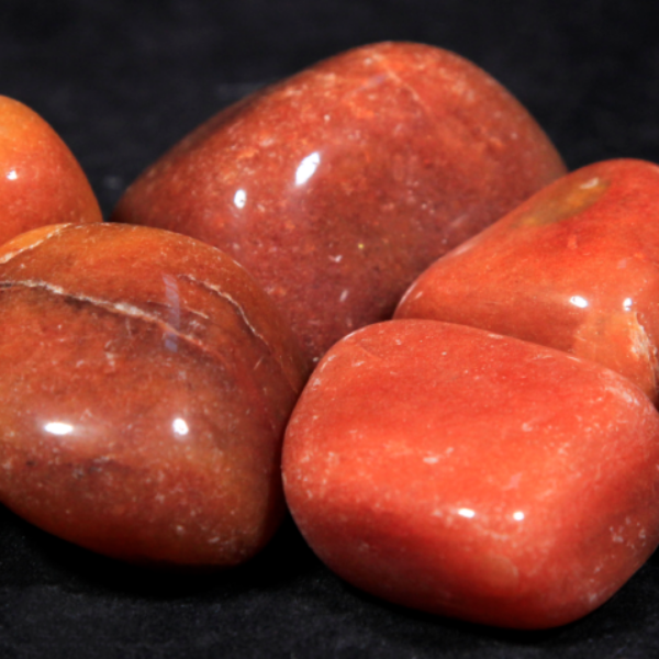 1lb of Tumbled Large Red Aventurine (33mm-50mm)
