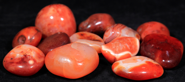 Pile of Large Tumbled Red Carnelian