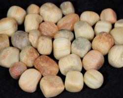 1lb of Tumbled Small Cats Eye (19mm-25mm)
