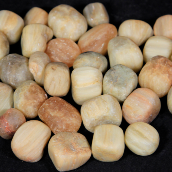 1lb of Tumbled Small Cats Eye (19mm-25mm)