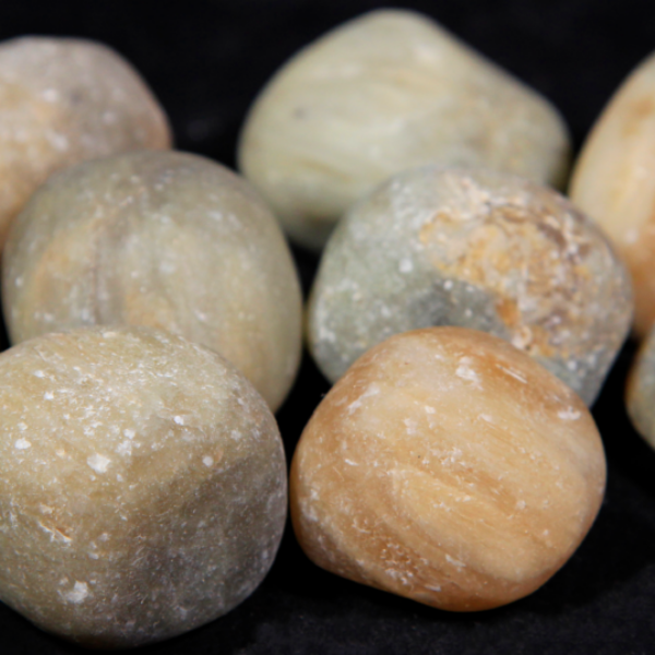 1lb of Tumbled Large Cats Eye (33mm-50mm)