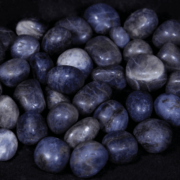 1lb of Tumbled Small Iolite (19mm-25mm)