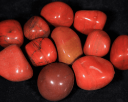 1lb of Tumbled Large Red Jasper (33mm-50mm)