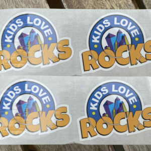 Kids Love Rocks Sticker