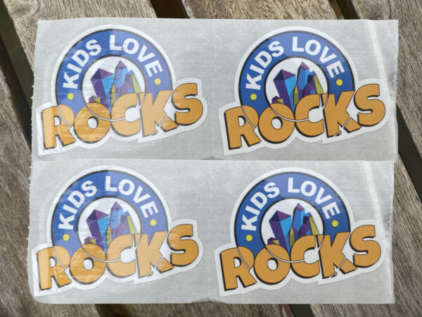 Kids Love Rocks Stickers