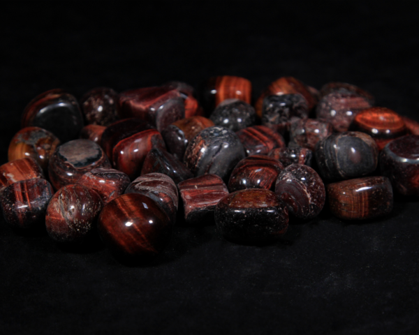 Pile of Small Tumbled Red Tiger Eye