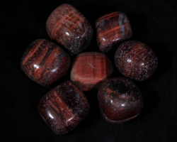 1lb of Tumbled Large Red Tiger Eye (33mm-50mm)