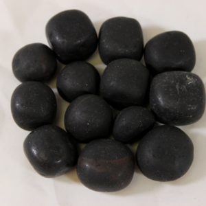 1lb of Tumbled Black Tourmaline, Medium (26mm-32mm)