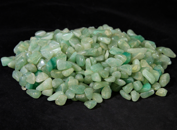 Pile of Green Aventurine Stones