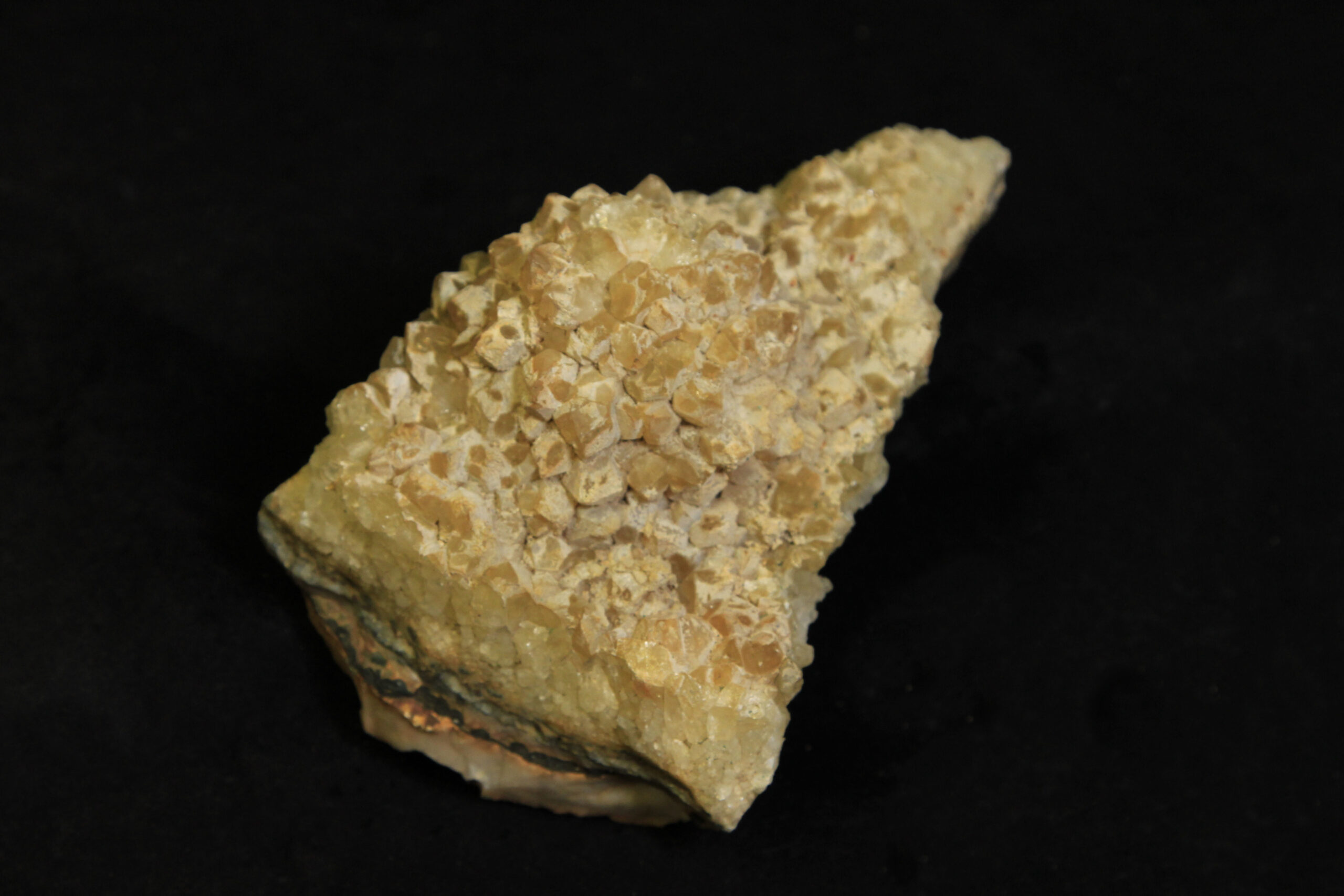 Small Yellow Amethyst Cluster - Kids Love Rocks